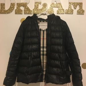 Burberry Catherine Bow down puffer Jacket Girls